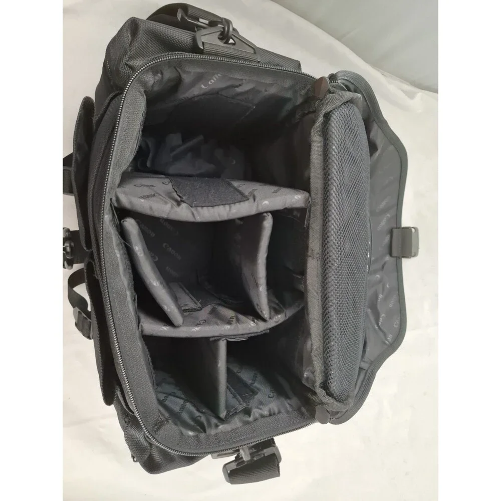 CANON REBEL CAMERA SOFT CUSHIONED CARRY BAG WITH SEPARATERS